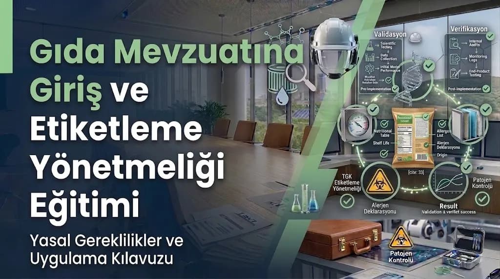 Gıda Mevzuatına Giriş ve Etiketleme Yönetmeliği Eğitimi