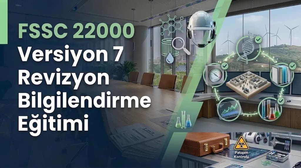 FSSC 22000 Versiyon 7 Endüstri ve Revizyon Bilgilendirme Eğitimi